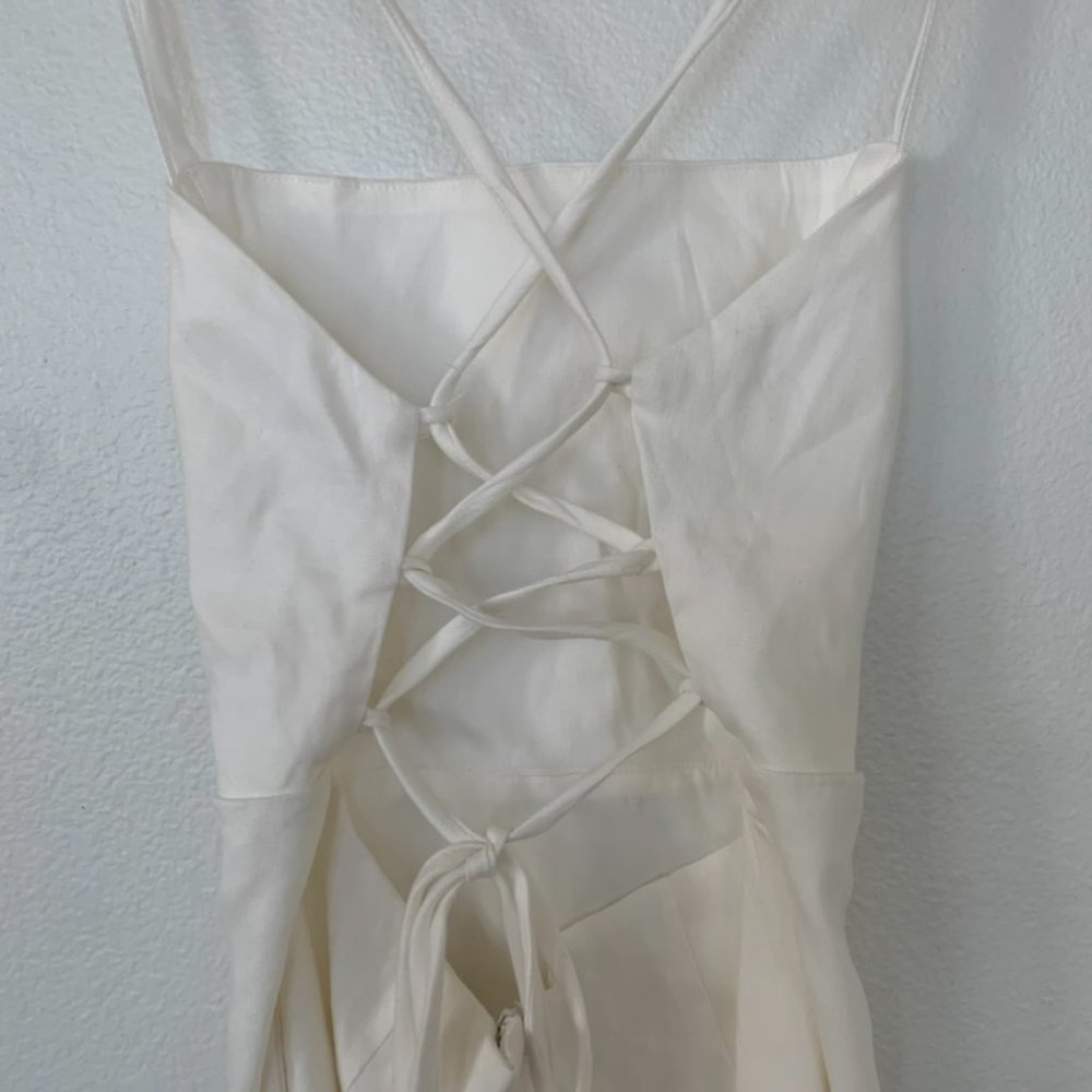 NWT ASTR Women's Brayden Strappy Back Midi Dress - Picture 7 of 10